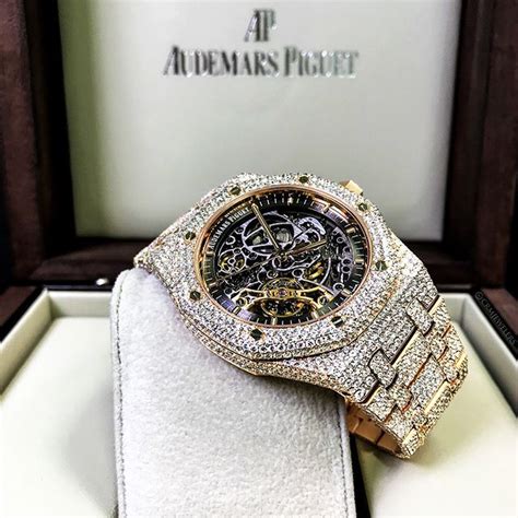 bust down ap watch replica|expensive iced out watches.